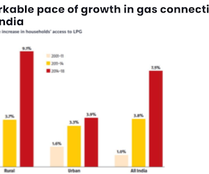 Remarkable pace of growth in gas connections in rural India
