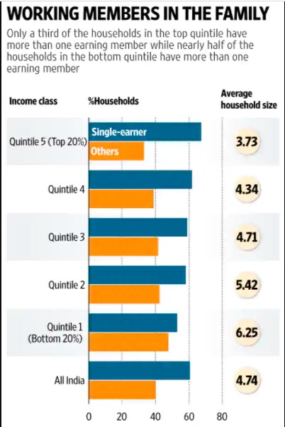 Are single-earner families different from others?