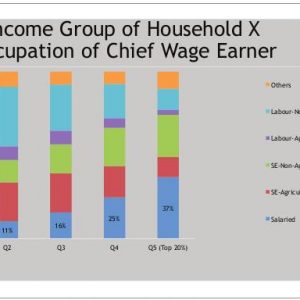 Income Group of Household X Occupation of Chief Wage Earner